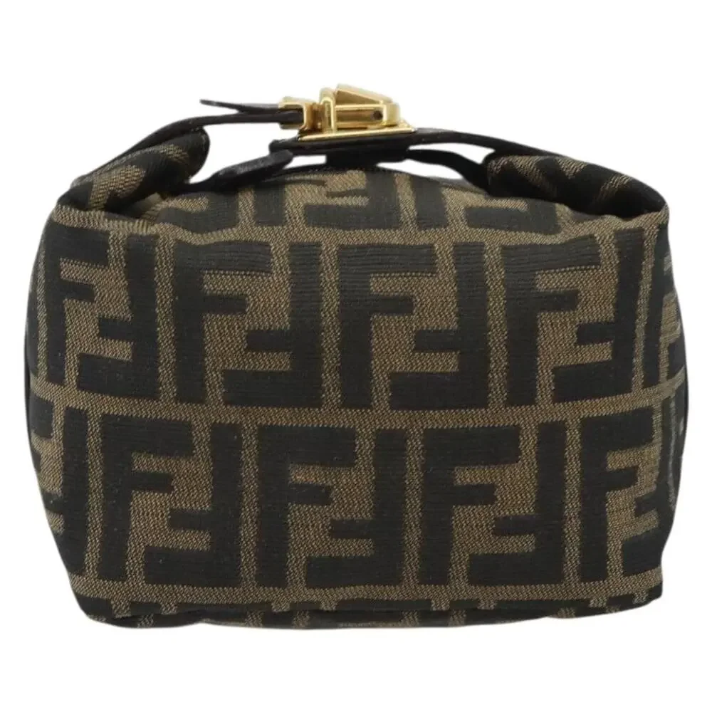 Fendi Zucca Pouch Black